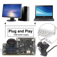 Module de caméra USB 2MP AR0234 90FPS HDR avec reconnaissance faciale, obturateur global couleur, 1080P, 90 degrés grand angle, inspection industrielle OEM