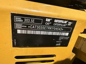 3Ton ขุดตีนตะขาบใช้สำหรับ303.5E 306E2 307E2 307D - Product Image 3