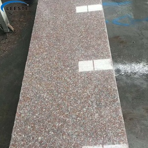 Chine <span class=keywords><strong>Pas</strong></span> <span class=keywords><strong>Cher</strong></span> Personnalisé Taille Michelle Rouge Gris Granit pour Carrelage Pavé comptoir de cuisine en granit Dalles - Product Image 4
