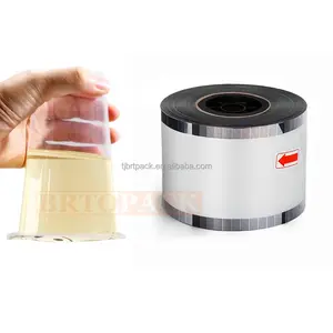 F9095 Cup Sealer Film per Bubble Boba Tea Cup Sealer Machine Sealer Clear PP type 2000 tazze/rotolo 90mm,95mm