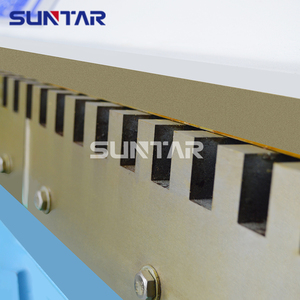 Suntay thép mạ kẽm khí nén Tấm Báo Chí phanh tdf gấp máy Air Duct thư mục máy trên bán - Product Image 5