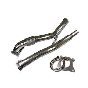 Prix d'usine, accessoire automobile, haute performance, vente chaude, tuyau d'échappement pour Volkswagen <span class=keywords><strong>Golf</strong></span> MK4GTi Jetta 99-04 1.8L 3 pouces - Product Image 1