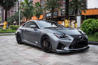 Kit carrosserie en fibre de carbone pour Lexus RCF, style OD, haute qualité, comprenant lèvre avant, jupes latérales, diffuseur et spoiler.