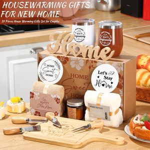 Coffret cadeau de luxe pour couples, idée cadeau pour femmes, <span class=keywords><strong>panier</strong></span>-cadeau pour nouvelle <span class=keywords><strong>maison</strong></span>, appartement, cuisine, service de table, cadeaux de pendaison de crémaillère - Product Image 5