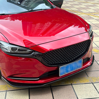 Lis Trim Grille ABS OEM Berkualitas Tinggi dengan Dekorasi Krom Hitam Mengkilap untuk Mazda6 ATENZA 2020-2025
