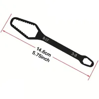 Kunci Torx Serbaguna 8-22mm Universal Board Adjustable Double-head Self-tightening untuk Kacamata