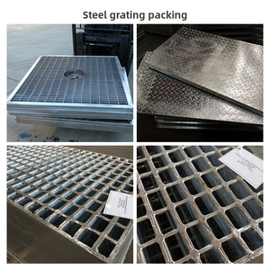 Grille en <span class=keywords><strong>acier</strong></span> soudée standard plongée chaude antidérapante fiable sûre <span class=keywords><strong>de</strong></span> l'<span class=keywords><strong>acier</strong></span> inoxydable 304 316 316L pour le passage couvert - Product Image 5