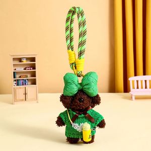 Porte-clés chandail pendentif chiot, jouet en peluche mignon, mini poupée, décoration de sac, vente en gros, petits cadeaux pour les amoureux des animaux - Product Image 5