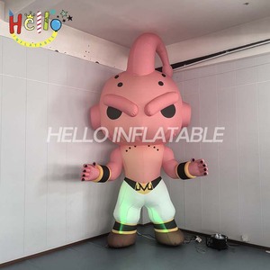 Modèle de personnage d'anime gonflable géant personnalisé, figurine de héros Super Saiyan pour exposition de bandes dessinées, publicité gonflable - Product Image 3