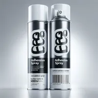 Spray adhésif repositionnable IRON MIST, résistant à la chaleur, colle multi-usages pour le bricolage et le collage industriel
