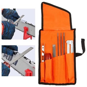 7 cái chuyên nghiệp Chainsaw chuỗi Mài kit công cụ thiết lập gỗ cứng xử lý + vòng/phẳng tập tin hướng dẫn thanh tập tin Mài công cụ - Product Image 5