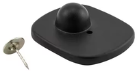 Vente en gros 8.2MHz EAS étiquette rigide de sécurité 48x42mm étiquette antivol pour vêtements (1000 pièces/boîte)