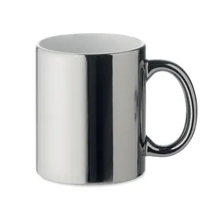 Mug en céramique métallique Holly, merchandising personnalisé - Product Image 2
