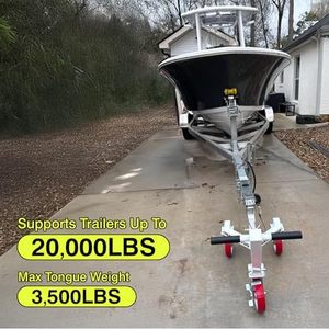 New <strong>Trailer</strong> Tug Supports 20,000LBS 3,500 lb Max Tongue Weight for RV Boat Camper Flatbed Enclosed <strong>Trailers</strong> - Product Image 2