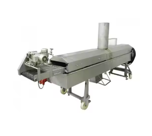 Nouvelle machine à frire industrielle électrique automatique à haute productivité pour les en-cas Namkeen Sev Bhujia, en acier inoxydable - Product Image 3