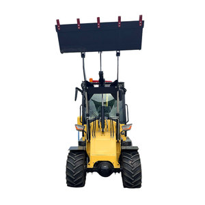 Chargeuse-pelleteuse compacte certifiée CE pour travaux d'aménagement paysager et applications agricoles, compacte, flexible et facile à utiliser - Product Image 1