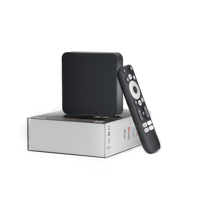 Amlogic S905Y4 Quad Core Android 12 2GB 32GB 4K Smart TV Box Dual Band 2.4G/5GHz WiFi for 5.0 CE ROHS FCC Certified 1 Year