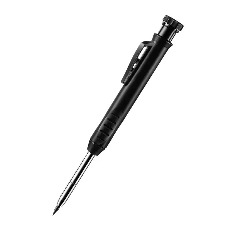 금속 긴 머리 깊은 구멍 목공 연필 공학 마킹 레드, 옐로우, 블랙 특수 마킹 펜 목공 연필