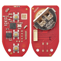 Xhorse XKHY20EN Llave Remota Universal de 3 Botones V2 de 2.ª Generación, Versión en Inglés, Compatible con la Generación de Códigos para VVDI MINI Key Tool Plus Pad