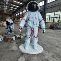 Modelo de Astronauta Animatrónico Realista de Tamaño Natural, Exhibición Espacial Interactiva para Centro de Ciencias, Parque Temático y Activación de Eventos