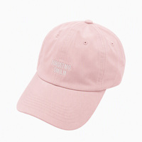 Casquette de baseball en sergé de coton à 6 panneaux avec broderie personnalisée, non structurée, style « Dad Hat », visière incurvée réglable, unisexe, pour le golf