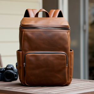 Nhà Sản Xuất Tùy Chỉnh Hiện Đại Bền Vegan Da Chuyên Nghiệp Dslr Máy Ảnh Túi Nhiếp Ảnh Ba Lô Với 13 Máy Tính Xách Tay Ngăn - Product Image 2