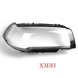Vỏ đèn pha tự động cho BMW <span class=keywords><strong>X3</strong></span> E83, kính đèn pha, vỏ nhựa, 2004-2009, nhà máy sản xuất đèn pha ô tô - Product Image 1