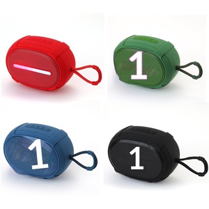 נייד חיצוני עבור רמקול עמיד למים 5.3 RGB תמיכה בכרטיס זיכרון USB 1200-2000mAh סוללה בגודל קטן מחשב רדיו FM - Product Image 4