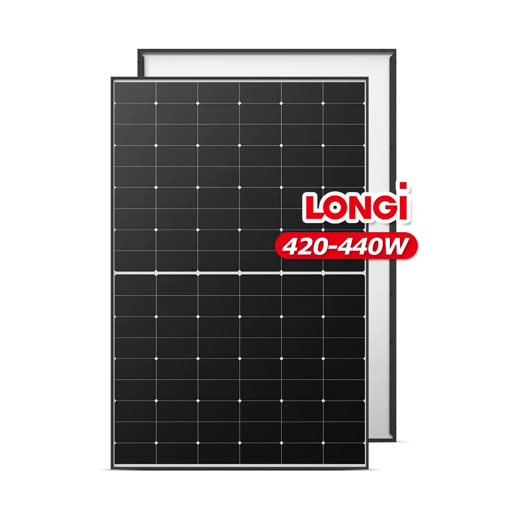 Best cost HI MO X6 LR5-54HTH 420 w 425 w 430 w 435 w 440 w N type Tier 1 solar panels wholesale price