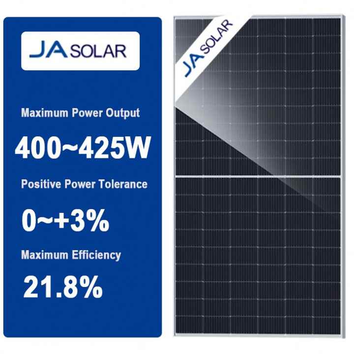 JA Solar JAM54S30 MR 400-425W JA Solar Panel 400 405 410 415 420 425 Watt Mono PERC Module JA Solar PV Panel China
