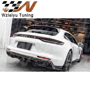 ลิ้นดิฟฟิวเซอร์กันชนหลังคาร์บอนไฟเบอร์แบบแห้ง สำหรับ <span class=keywords><strong>Porsche</strong></span> <span class=keywords><strong>Panamera</strong></span> 971 971.1 971.2 GTS <span class=keywords><strong>Turbo</strong></span> <span class=keywords><strong>S</strong></span> ปี 2017-<span class=keywords><strong>2023</strong></span> - Product Image 4