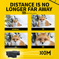 Grosir Pabrik OEM HD Digital MONOCULAR Kacamata Penglihatan Malam NV2000 1500M Inframerah 1080P 8X Gelap Total Tersedia