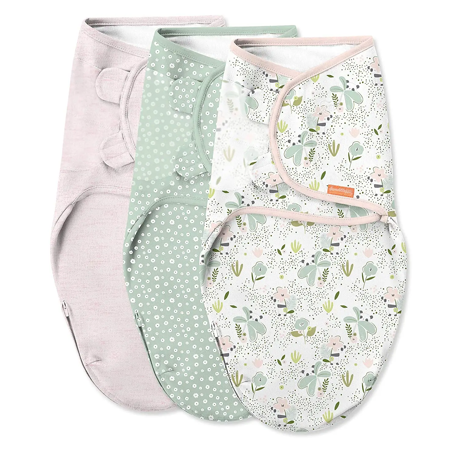 Hot sales wearable infant newborn swaddle cotton baby swaddle baby sleeping bag