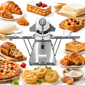 Macchina per Stendere la Pasta, Laminatrice per Viennoiserie, <span class=keywords><strong>Galette</strong></span> e Pithivier, Attrezzatura per la Lavorazione della Pasta - Product Image 2