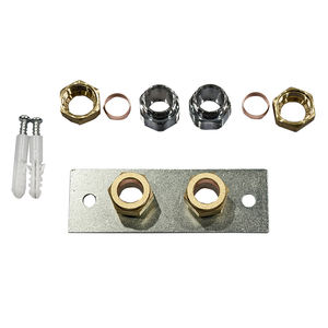 Marktgevraagde doucheplaat van koolstofstaal, rechts, badkamer, stalen kraanpaneel, vaste messing douchepaneel, eenvoudig te bevestigen plaat - Product Image 6