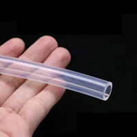 Tuyau en silicone transparent résistant aux hautes températures - Tuyau en silicone transparent flexible pour l'industrie alimentaire