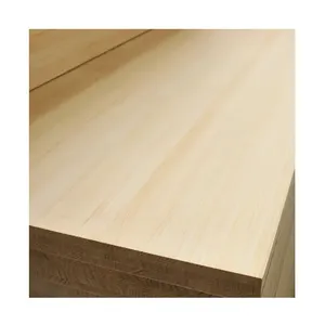 Good Quality Multifunctional Radiated Pine Straight Pattern Panel Solid Wood Plywood