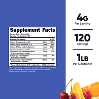 Poudre de Boisson Énergisante aux Électrolytes sans Sucre, Complément Superalimentaire pour la Nutrition Sportive et l'Utilisation en Salle de Sport