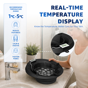 Produit Tendance : Bassin de Plongée Froide en Silicone avec Thermomètre pour la Récupération <span class=keywords><strong>Bien</strong></span>-être, les Soins de la Peau et le Bain de Glace Facial Respirant - Product Image 5