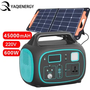 600W battery-powered portable power station solar gener custom portable power station