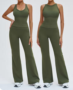 Leggings Deportivos de Yoga para Mujer, con Logotipo Personalizado al por Mayor, Elásticos en 4 Direcciones, Ajustados, Transpirables, de Lujo, con Estampado Deportivo - Product Image 2