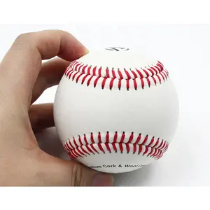 Standard 9" Cowhide Leather Baseball College Official Professional Game Custom Baseball Ball for sale