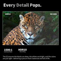 En Stock Wupro G2 LCD Proyectores 1080P FHD 4K HDR 10 Auto Keystone Mini Home Smart Projector Google TV Projecteur Portable