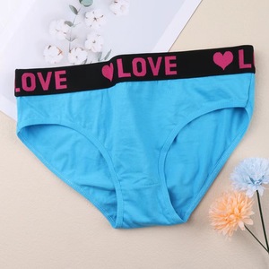 Culottes en coton pour femmes en gros, motif cœur <span class=keywords><strong>LOVE</strong></span>, taille large, douces et confortables, taille mi-basse, pour usage quotidien - Product Image 5