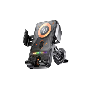 <span class=keywords><strong>Cargador</strong></span> Inalámbrico Universal para Auto, Telescópico, Rotación de 360 Grados, Carga Rápida de 15W, Compatible con iPhone, Samsung, <span class=keywords><strong>Xiaomi</strong></span> - Product Image 1