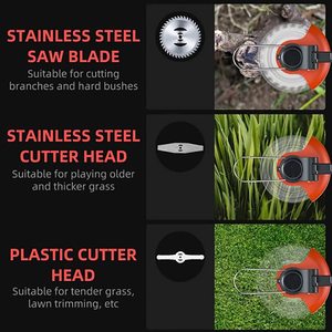 Pemangkas Rumput Listrik Tanpa Kabel Lipat 21V Grosir Pabrik Dengan Roda - Product Image 5