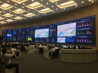 Mur LED intérieur 4K P1.8 pour affichage directionnel en cinéma, magasin de détail et centre commercial, pas de pixel P1.2mm, luminosité 500-800 nits