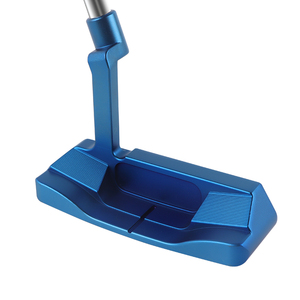 Tête de putter de golf en acier inoxydable de qualité supérieure, usinée CNC, logo personnalisé, couleur bleue, avec grip en caoutchouc - Product Image 5