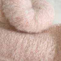 Fil de Cachemire Pur Brossé 290m/50g Lotus Yarns, Fil Moelleux de Laine Fingering pour Tricot à la Main Pulls et Châles