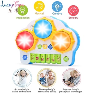 Juguete Musical para Bebés con Teclado <span class=keywords><strong>de</strong></span> 6 Notas, Instrumento <span class=keywords><strong>de</strong></span> Dibujos Animados para Educación Temprana, Aprendizaje Montessori y Juego - Product Image 3